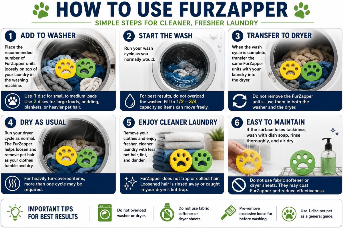 FurZapper™ Pet Hair Remover - Double Pack