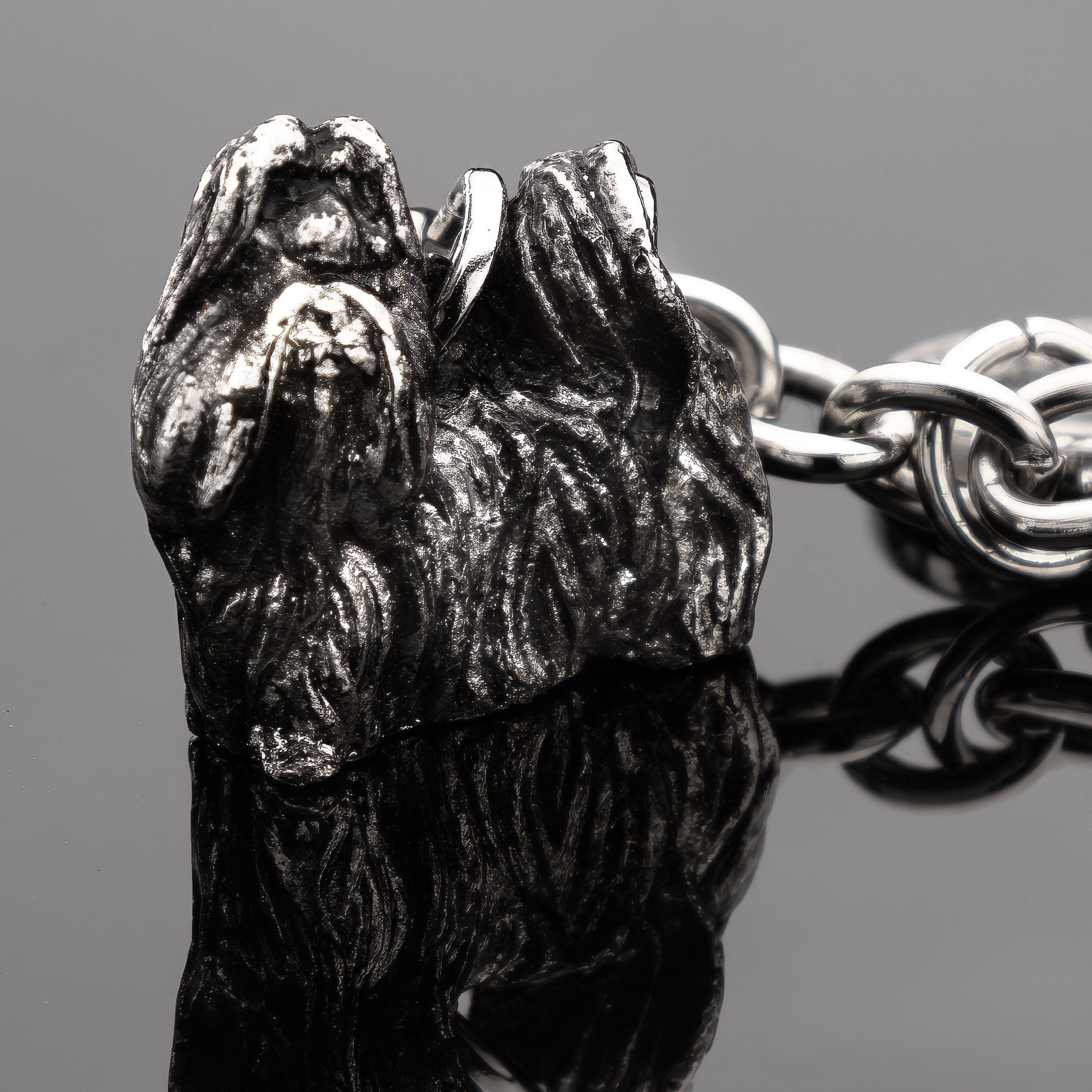 Small Breeds - High Detailed Dog Metal Animal Keyring