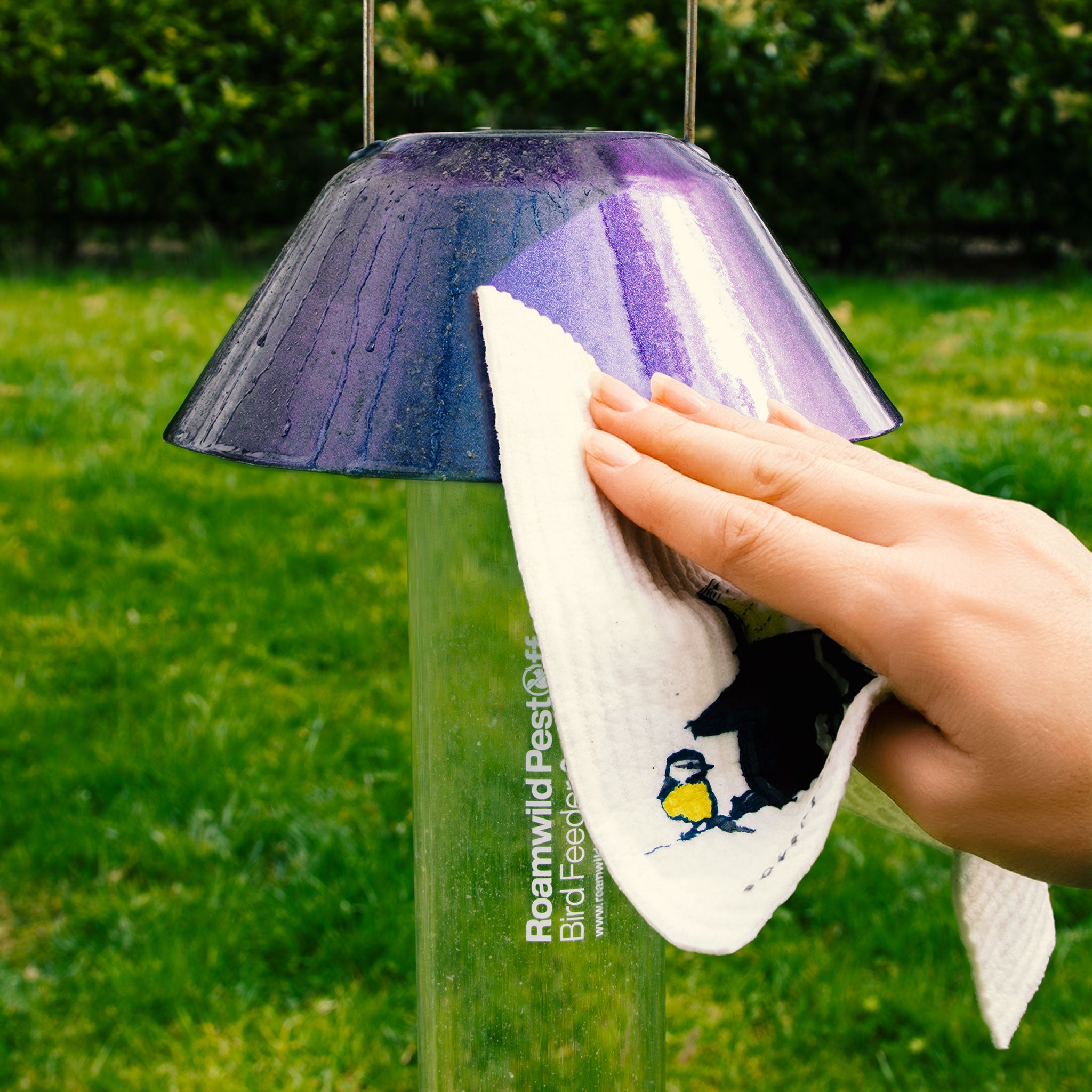 Roamwild Öko-Tuch | Nie wieder Papiertücher kaufen | Songbird Edition