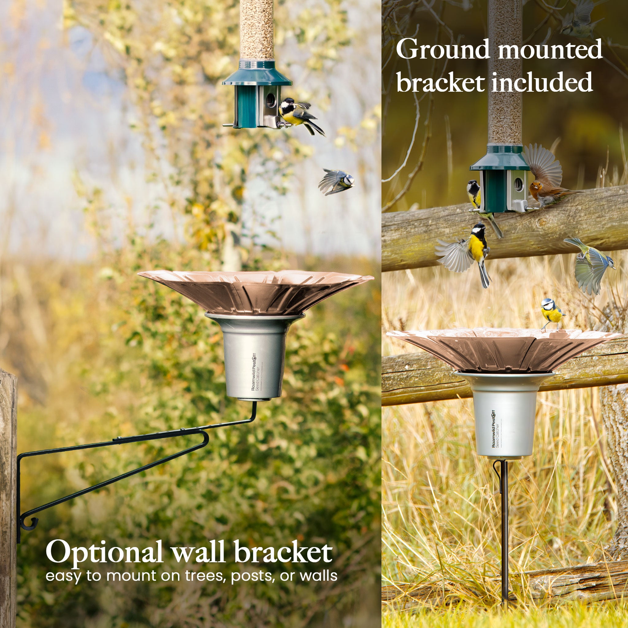 Roamwild PestOff Bird Seed Catcher