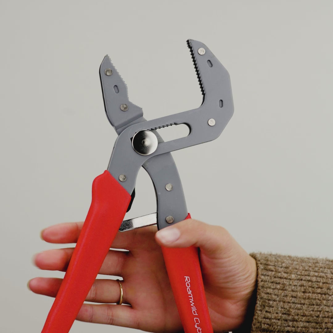 Load video: Roamwild Self Adjusting Cyber Plier