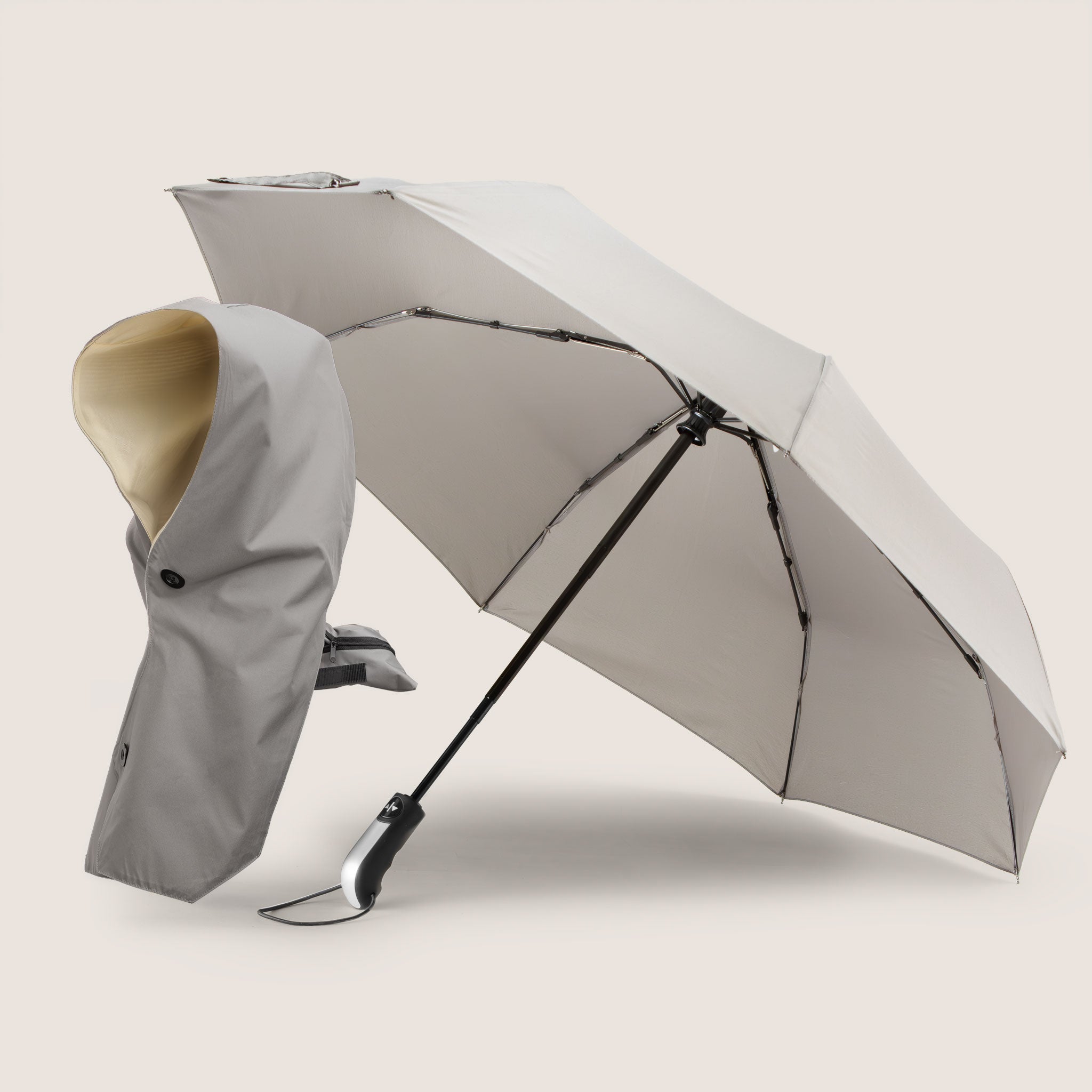 Roamwild Mi-Hood™ Plus Regenschirm: Die perfekte Haarschutzlösung