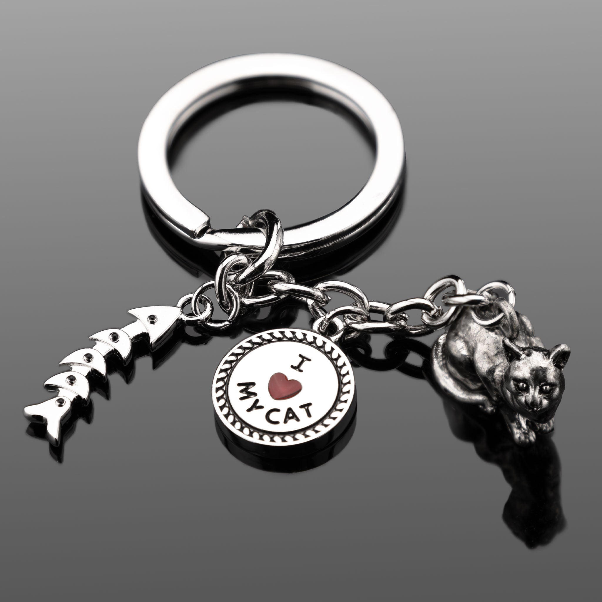 Small Breeds - High Detailed Dog Metal Animal Keyring