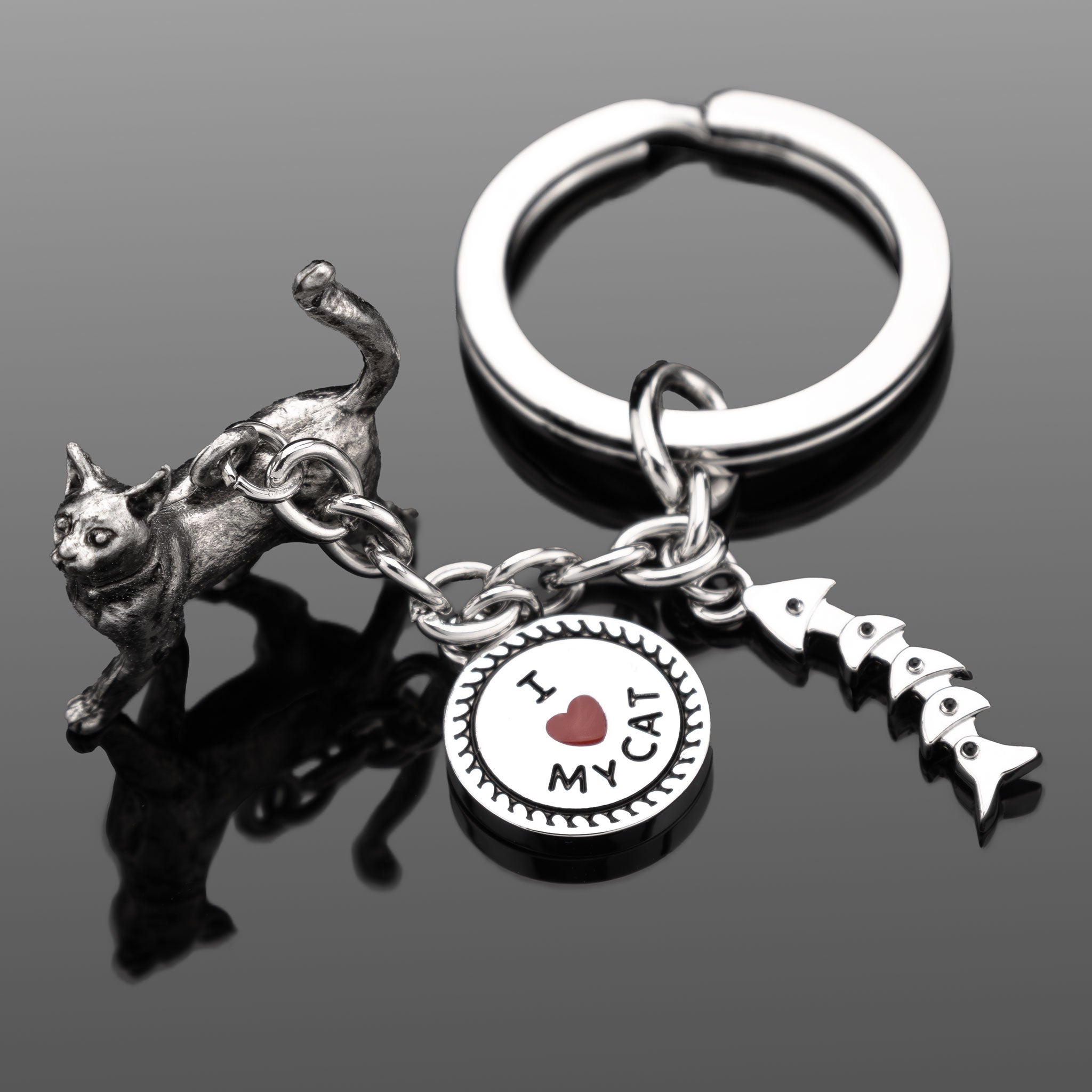 Small Breeds - High Detailed Dog Metal Animal Keyring